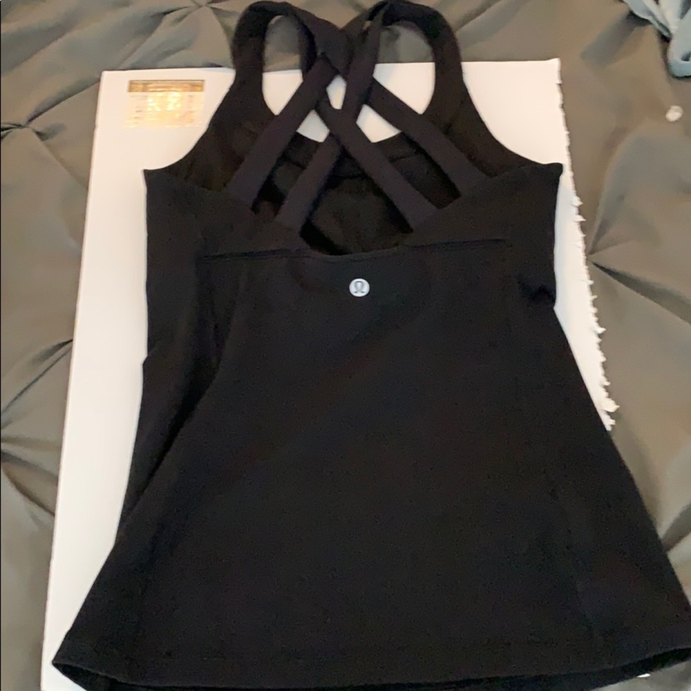 Black Lululemon Tank Top